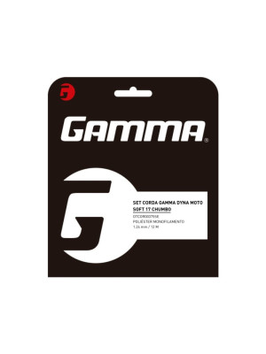 Set de Corda Gamma Dyna Moto Soft 17 - Chumbo