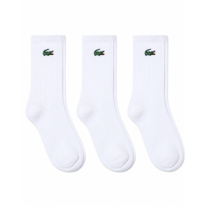 Meia Lacoste Cano Alto Lacoste RA924623 - 3 pares 39 a 42