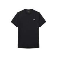 Camiseta Lacoste Esportiva Leve E Elástica com Proteção Uv - Preta
