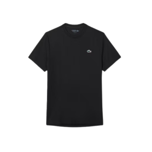 Camiseta Lacoste Esportiva Leve E Elástica com Proteção Uv - Preta