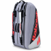 Raqueteira Babolat Pure Strike Strike Carbon Grey X9 - Cinza e Vermelho Fluo