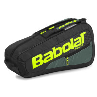Raqueteira Babolat Carlitos Junior - Preto e Limão