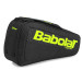 Raqueteira Babolat Carlitos Junior - Preto e Limão