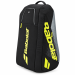 Raqueteira Babolat Pure Aero X12 Cinza Metálico/ Preto/ Amarelo Fluo