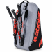 Raqueteira Babolat Pure Pure Strike Carbon Grey X6 - Cinza/ Vermelho Fluo