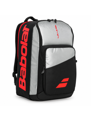 Mochila Babolat Pure Strike - Cinza Laranja e Preto