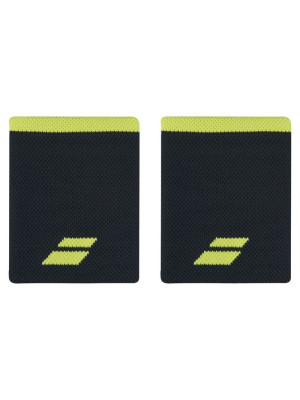 Munhequeira Babolat Logo Jumbo - Cinza e Lima