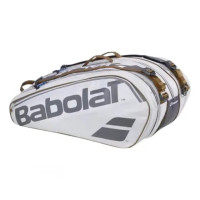 Raqueteira Babolat Pure Wimbledon 9R - Cinza e Marrom