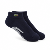 Meia Lacoste Cano Curto Lacoste Sport Em Algodão Com Estampa De Crocodilo - 1 par 39 a 42