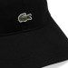Boné Lacoste Unissex em Sarja de Algodão com Logo - Preto