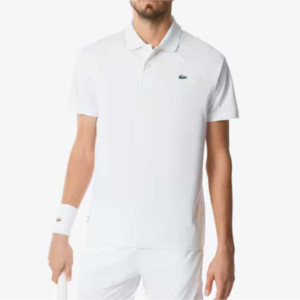 Camisa Polo Lacoste Tennis x Daniil Medvedev - Branco