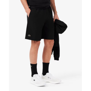 Short Lacoste Ultradry Em Modelagem Regular Sport - Preto