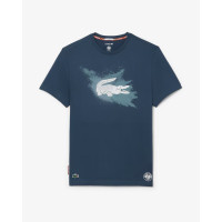 Camiseta Lacoste Roland Garros Sport - Azul