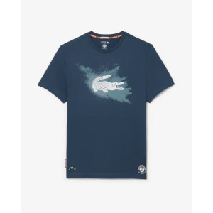 Camiseta Lacoste Roland Garros Sport - Azul
