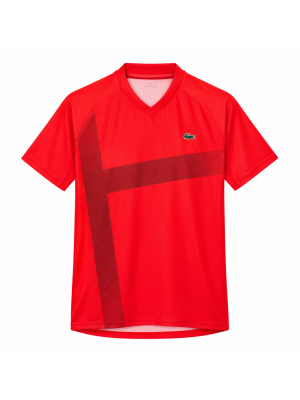 Camisa Polo Lacoste Tennis Djokovic - Vermelha