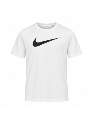 Camiseta Nike Legend Swoosh Infantil - Branca