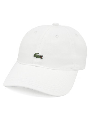 Boné Lacoste RK4312 Core Essentials Sarja - Branco