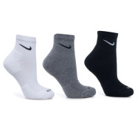 Meia Nike Everyday Plus Cano Medio - 3 pares 39 a 43