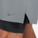 Short Nike Dri-FIT Unlined Fitness 2in 1 7in  - Cinza