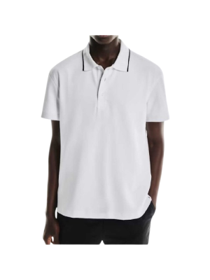 Camisa Polo On The Courtside - Branca