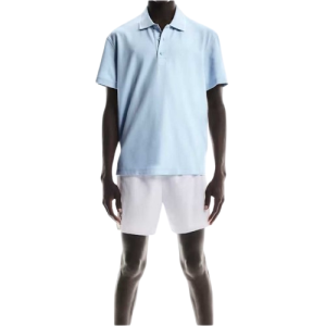 Camisa Polo On The Courtside - Azul