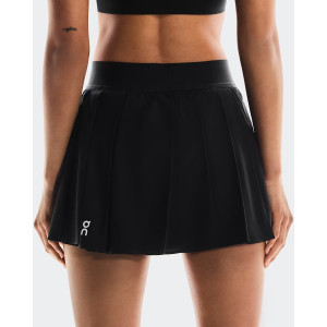 Saia Short On Court Skirt Pleated - Preta