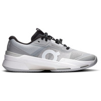 Tênis ON Feminino Clay THE ROGER Pro Fire Cinza e Preto