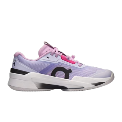 Tênis ON Feminino Clay THE ROGER Pro Fire Roxo e Rosa