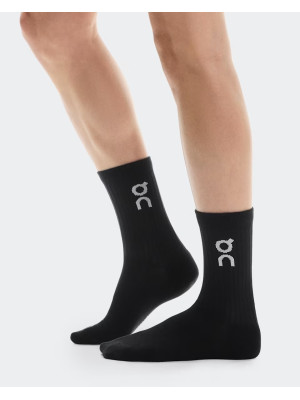 Meia On Brazil Logo Sock High Preta - 03 Pares 37 a 40