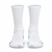 Meia On Brazil Logo Sock High Branco e Verde - 03 Pares 39 a 41