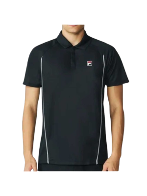 Camisa Polo Fila Match - Preto Camisa Polo Fila Match - Preto