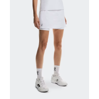 Saia Short On Court Skirt Split - Branca