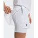 Saia Short On Court Skirt Split - Branca