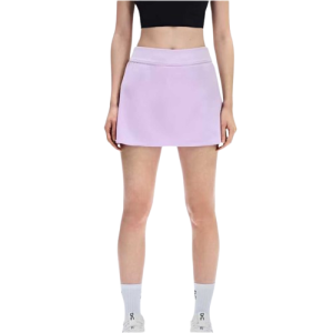 Saia Short On Court Skirt Split - Lilás