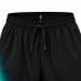 Short On Court 5" SwingBlack - Preto e Verde 