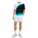 Short On Court 5" SwingBlack - Branco e Verde 