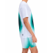 Short On Court 5" SwingBlack - Branco e Verde 