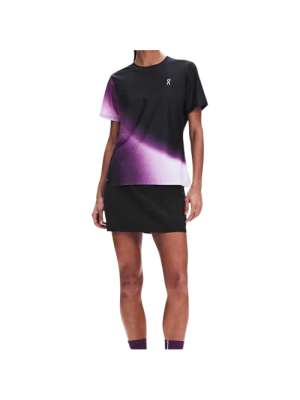 Camiseta On Feminina Court-T Swing - Preta/Roxa