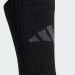 Meia Adidas Cano Alto Essentials Preta - 03 Pares 38 a 40