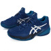 Tênis Asics Court FF 3 Novak Clay - Azul e Prata