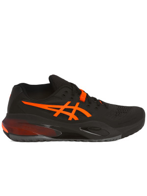 Tênis Asics Gel Resolution X - All Court - Preto e Laranja