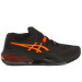 Tênis Asics Gel Resolution X - Clay  Saibro - Preto e Laranja