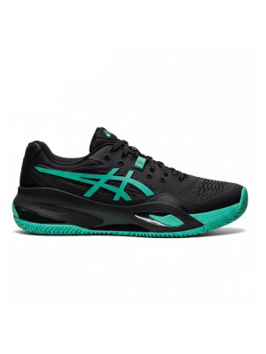 Tênis Asics Gel Resolution X  All Court  Quadra Rápida - Preto e Verde