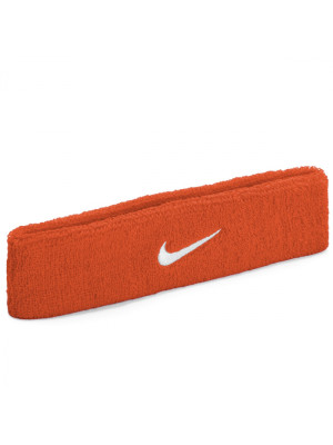 Testeira Nike Swoosh - Laranja e Branco