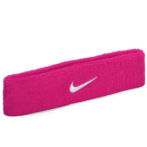 Testeira Nike Swoosh - Rosa e Branco