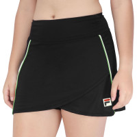 Saia Short Fila Backspin Wrap - Preta e Verde Claro