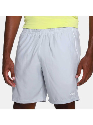 Bermuda Fila Train II 8 - Cinza e Branco