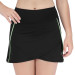 Saia Short Fila Backspin Wrap - Preta e Verde Claro