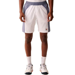 Bermuda Fila Backspin Color Block - Branco e Azul