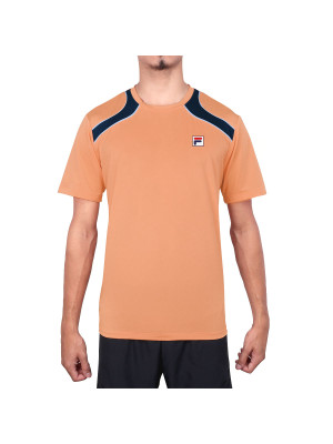 Camiseta Fila Australian Open 2 - Salmão e Marinho